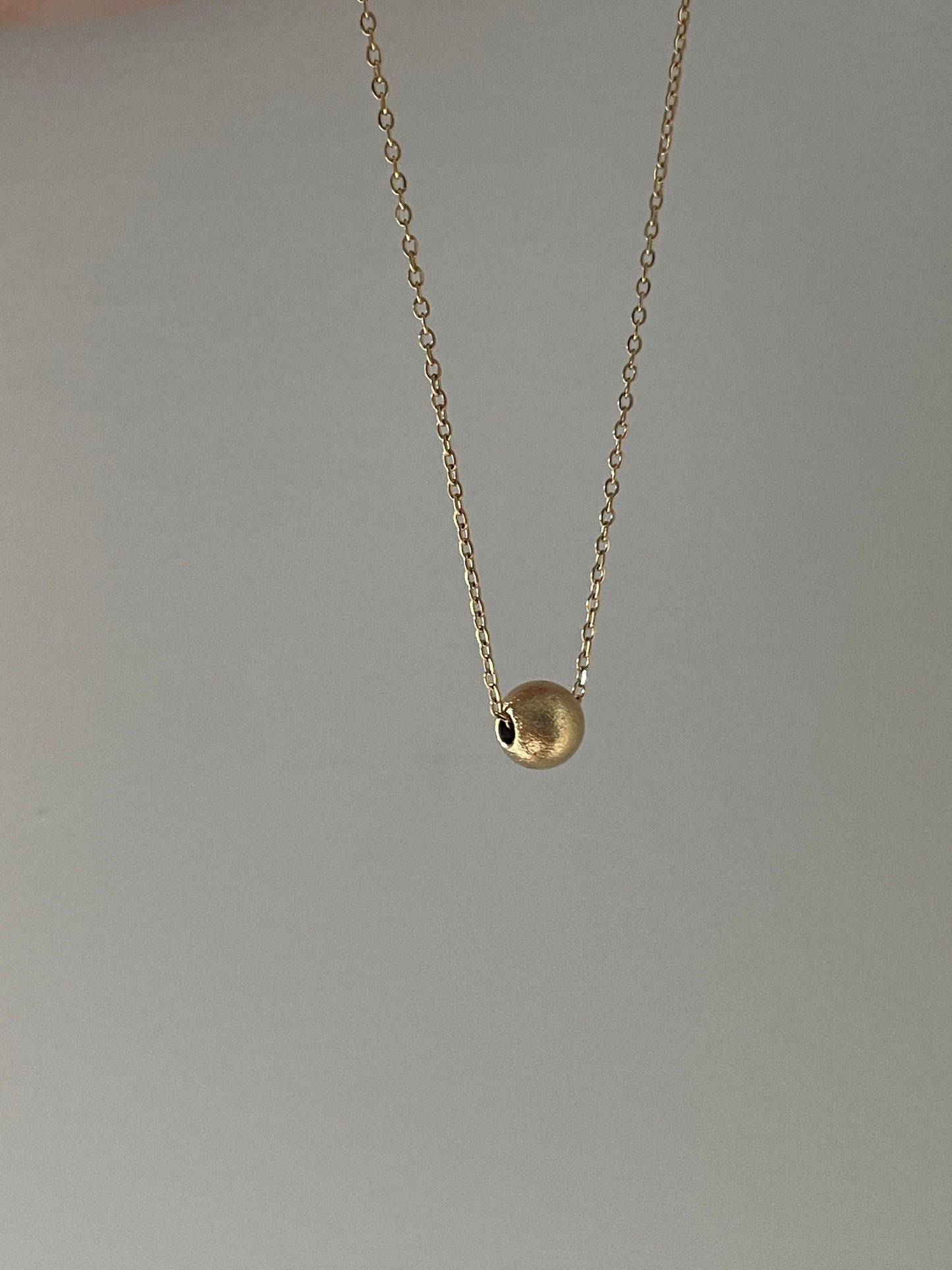 The Gold Ball Necklace