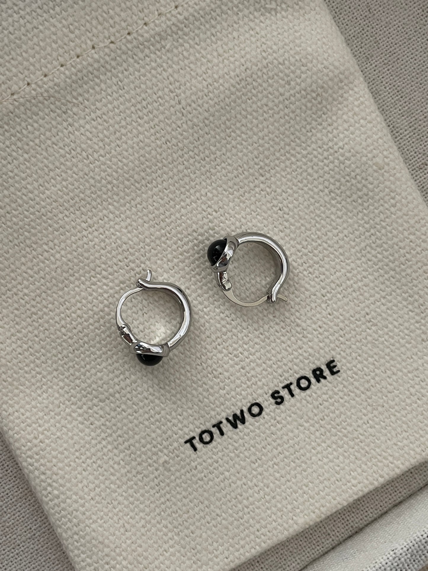 The Dark Sylvan Hoop Earrings