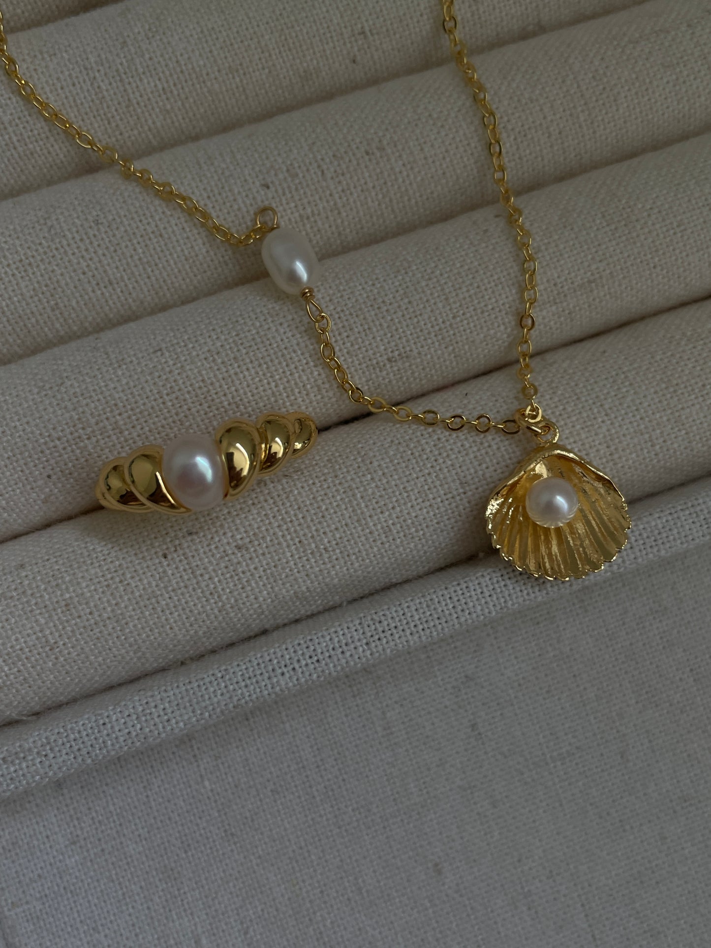 The Shell Pearl Necklace(Sold Out)