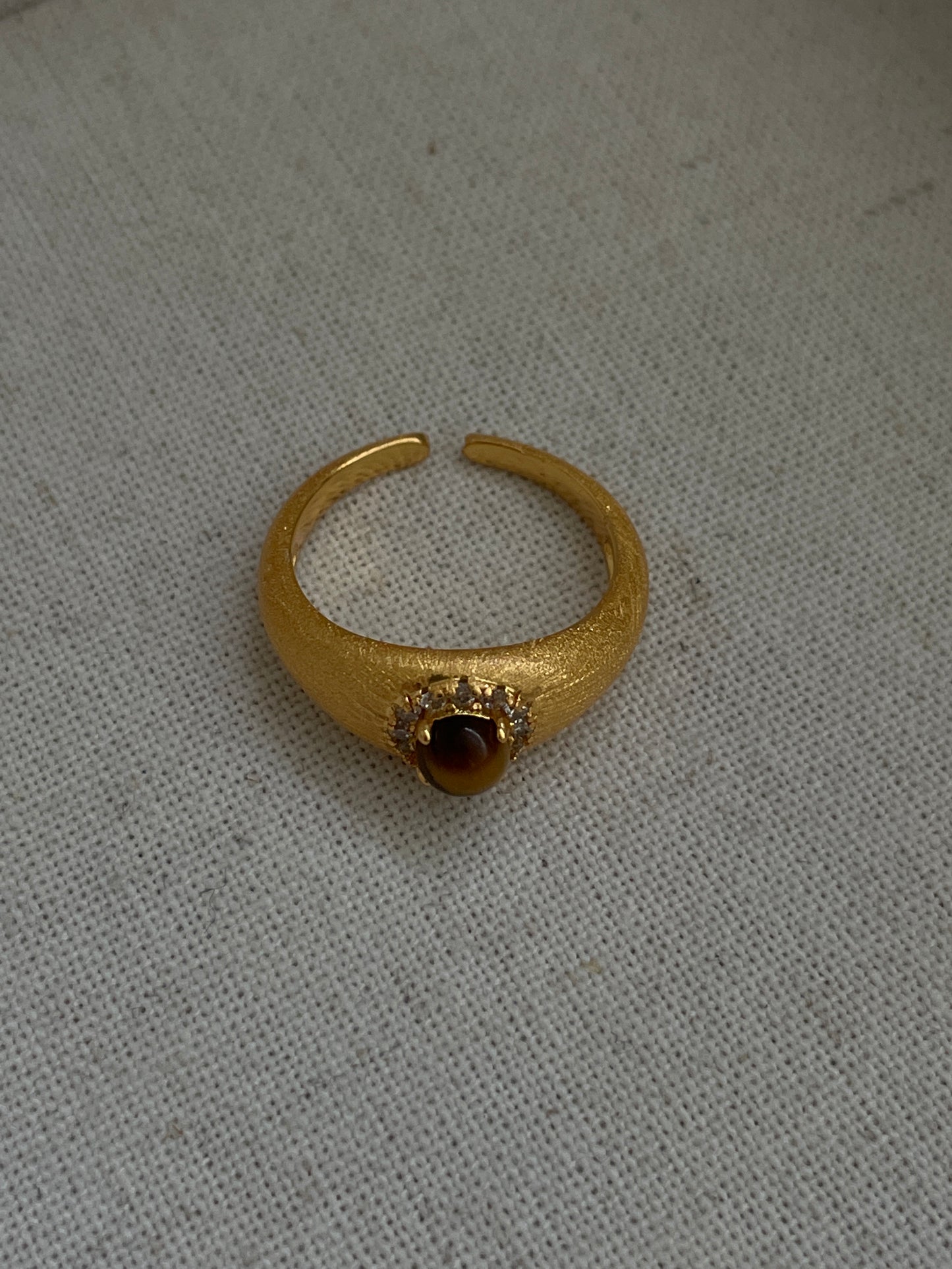 The Brown Gem Ring