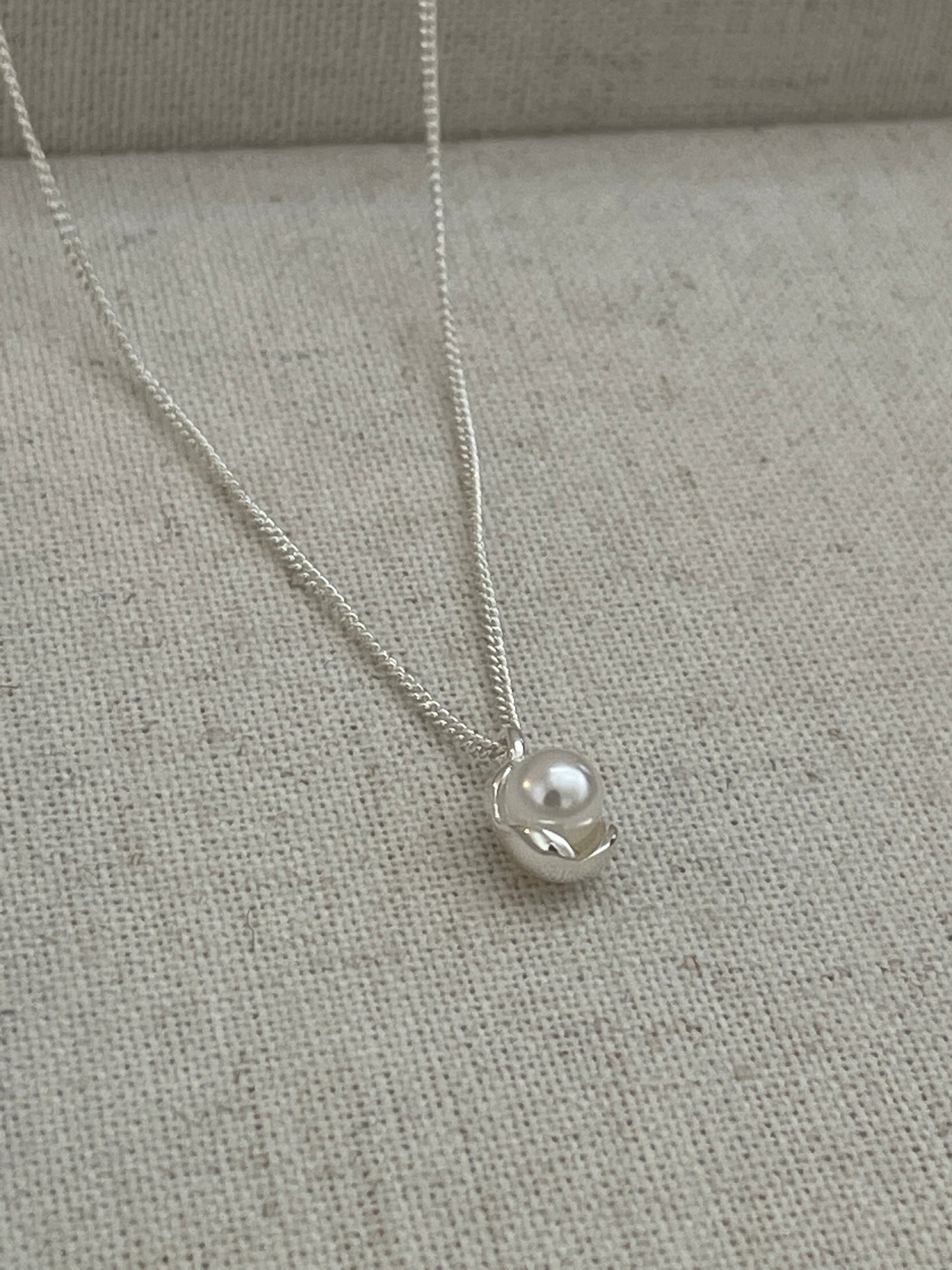 Mini Silver Mermaid Necklace