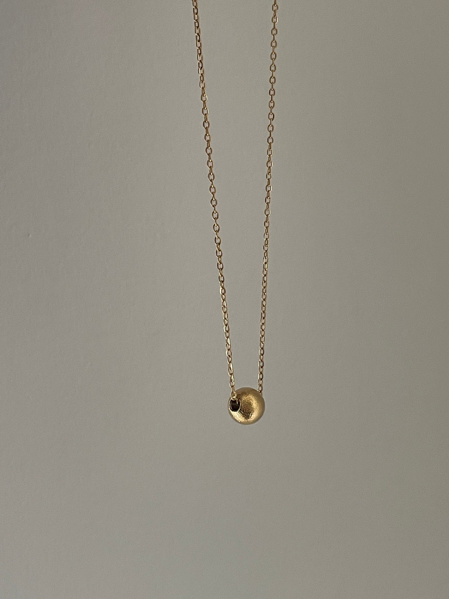 The Gold Ball Necklace