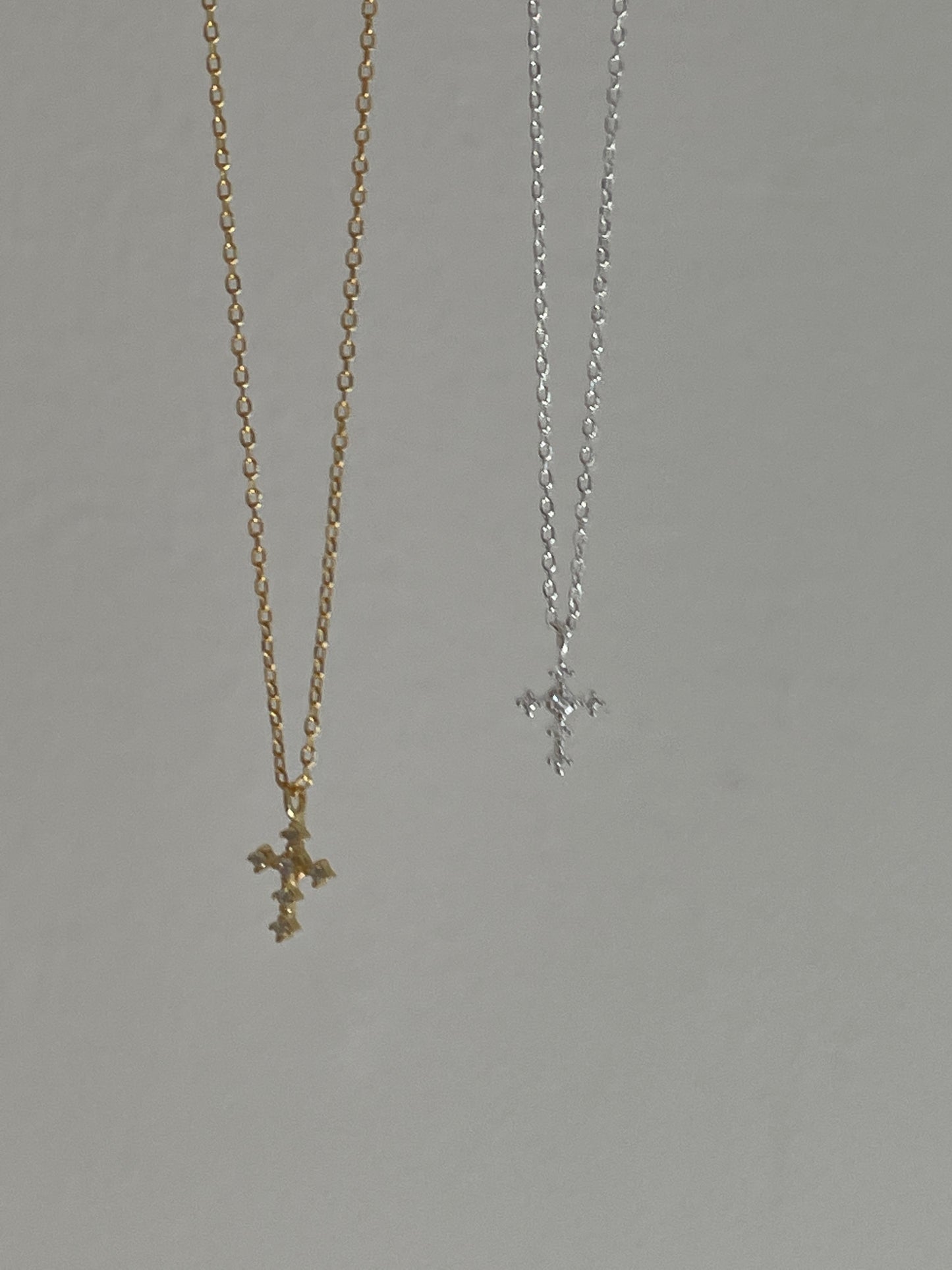 The Mini Cross Necklace