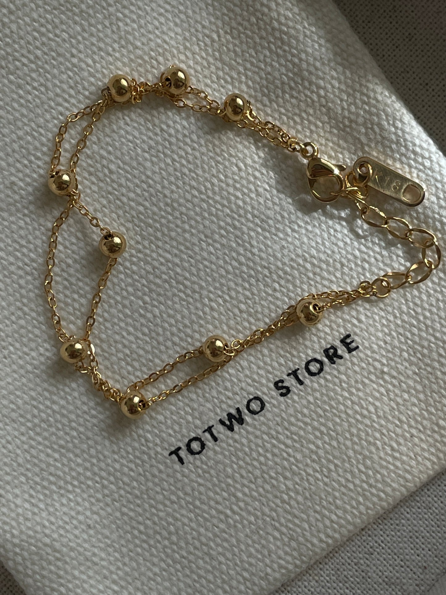 Gold Beans Bracelet