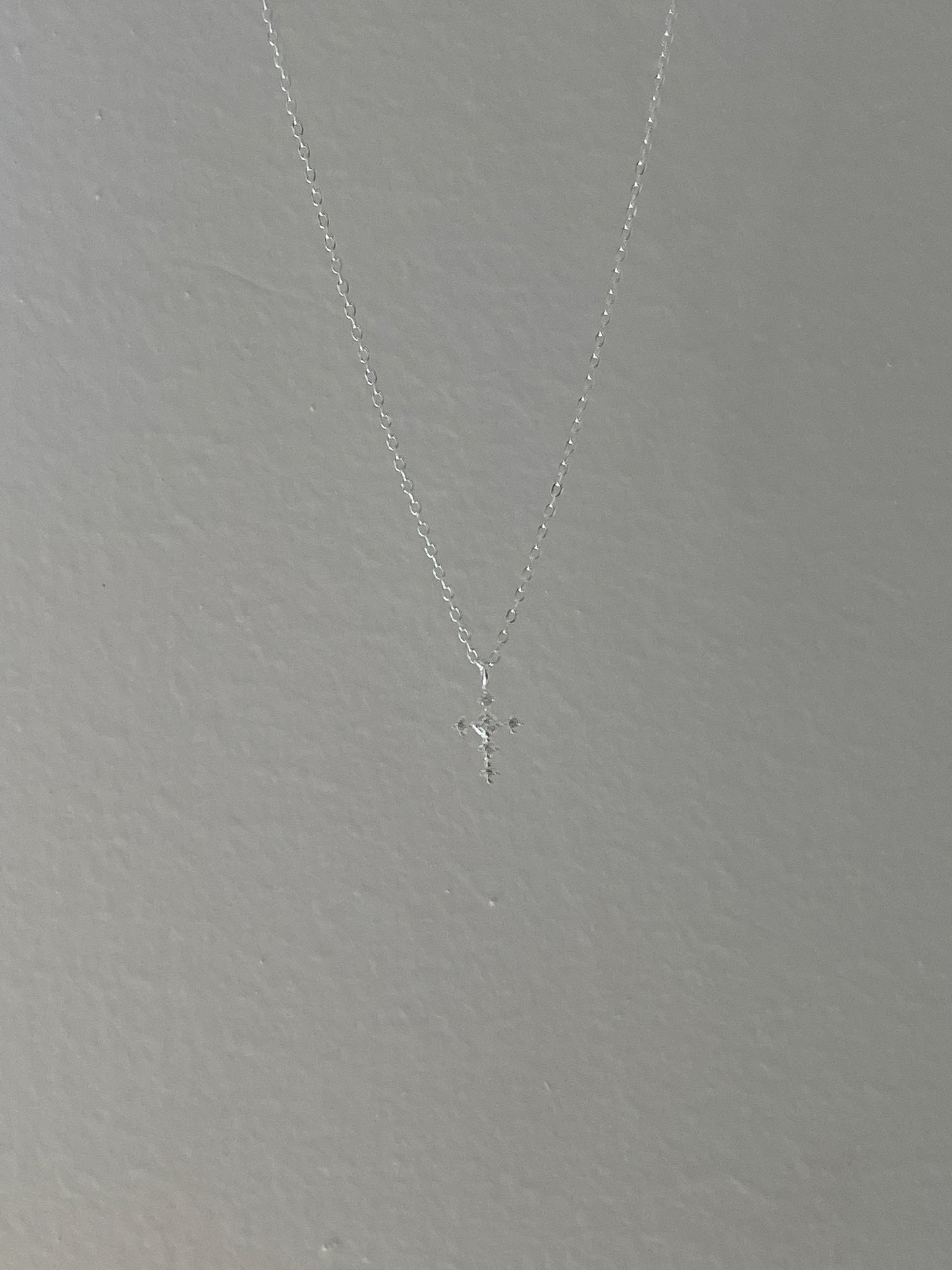 The Mini Cross Necklace