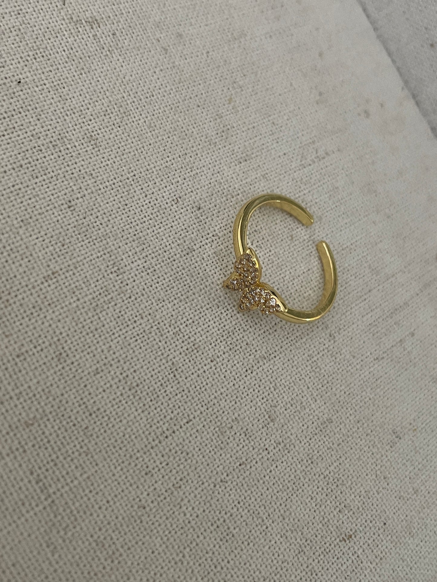 The Golden Butterfly Ring