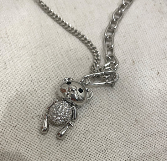 Hello Bear Necklace