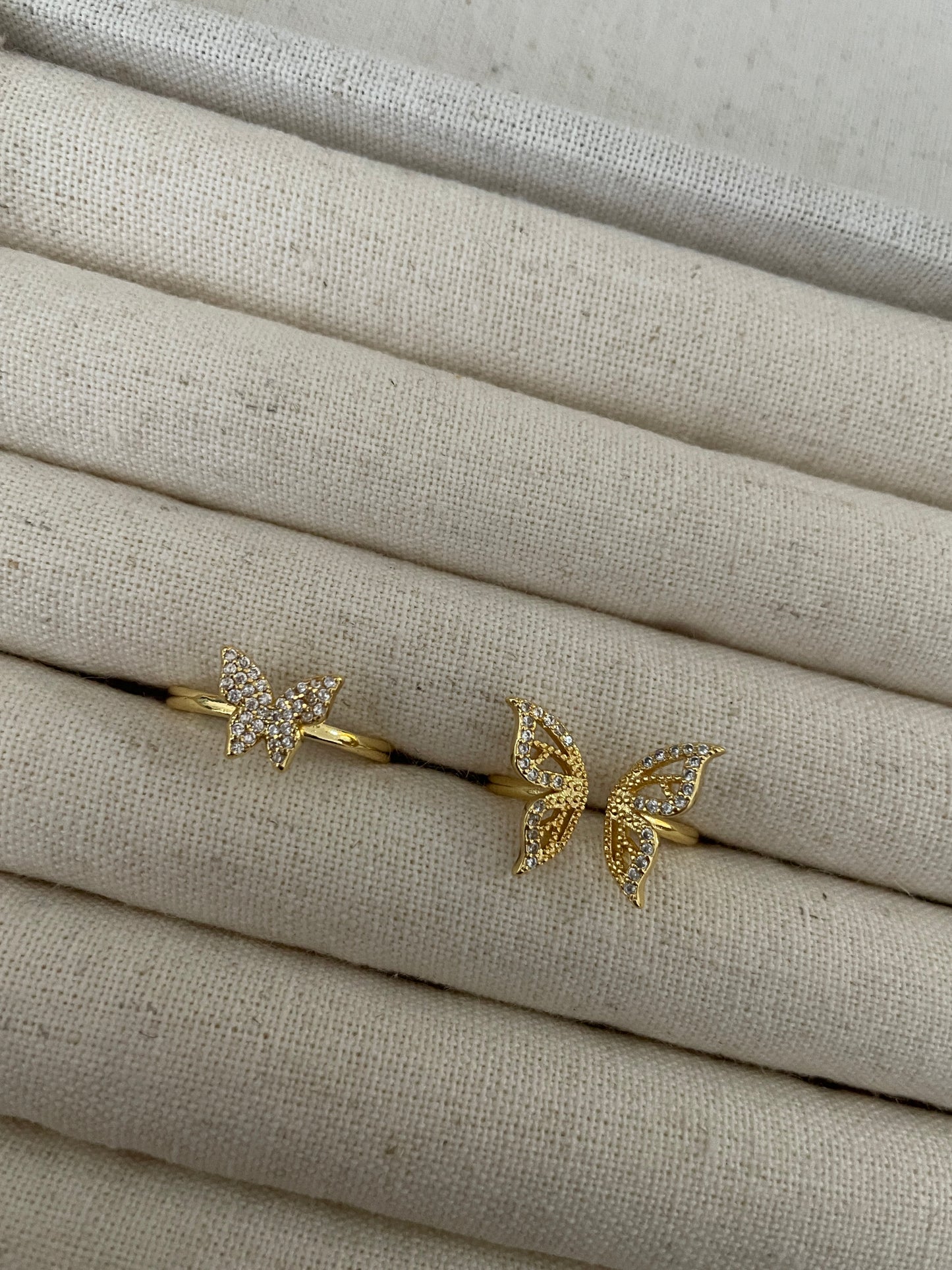 The Golden Butterfly Ring