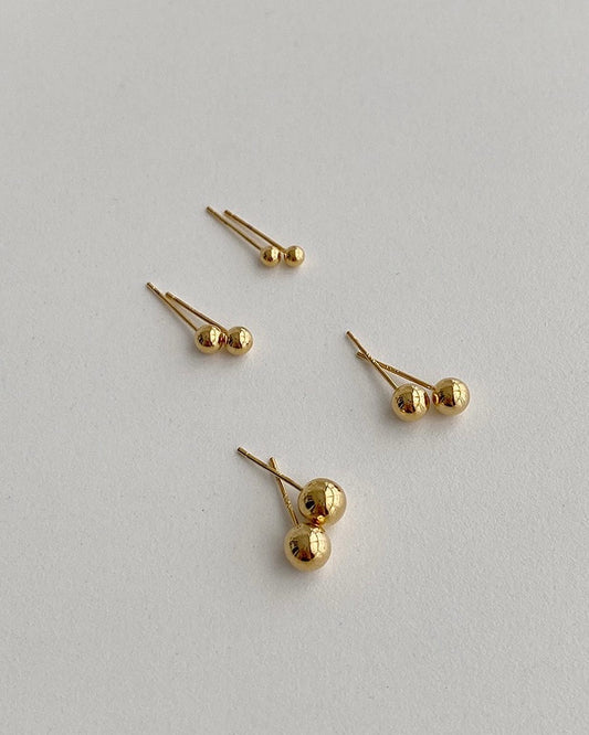 Little Gold Bear Earrings