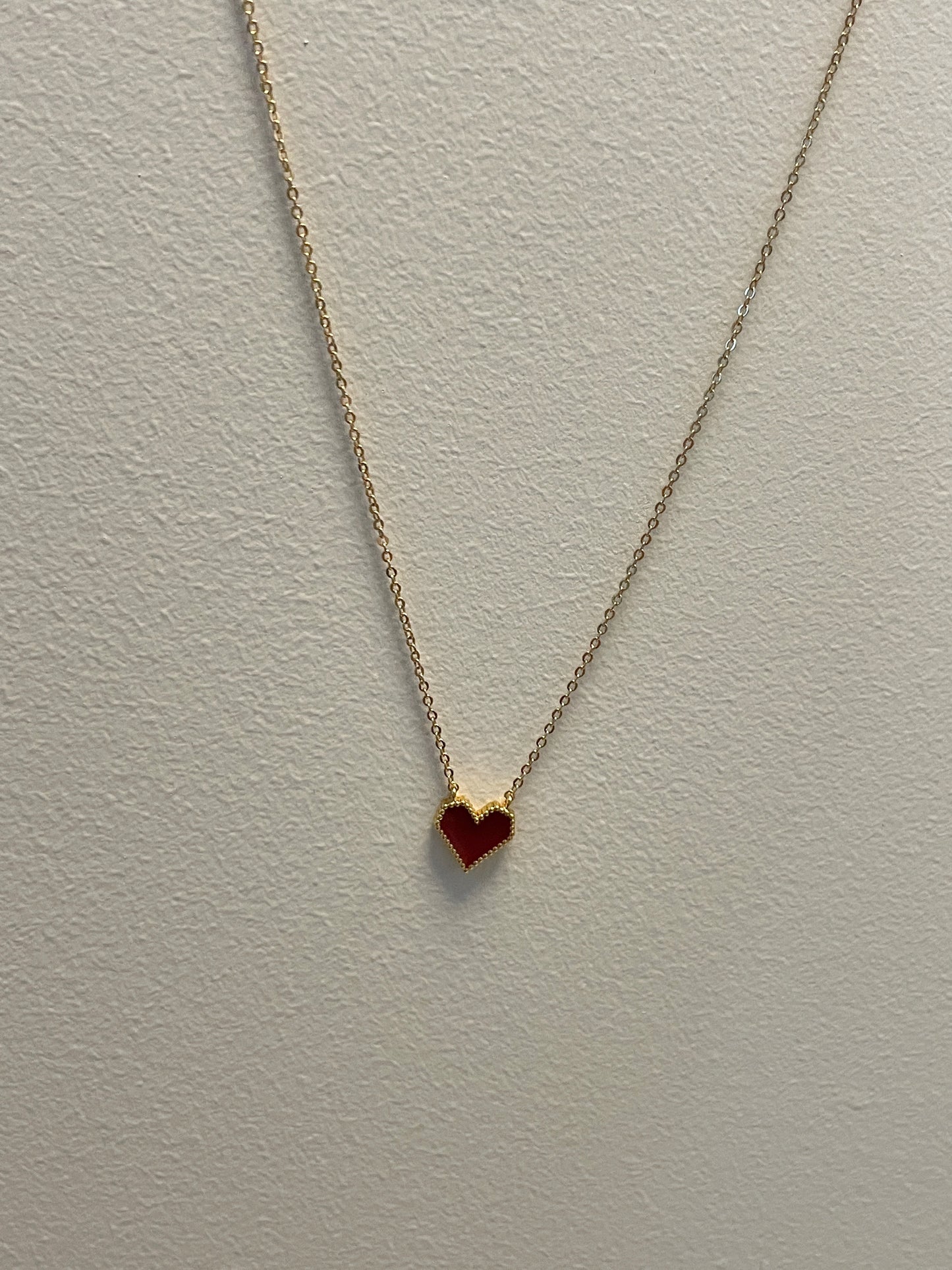 The Red Heart Necklace(Sold Out)