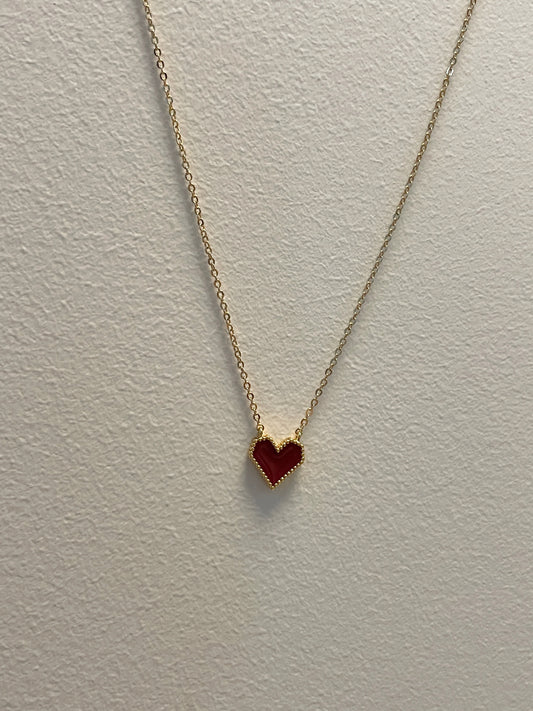 The Red Heart Necklace(Sold Out)